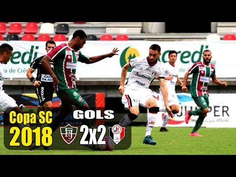 GOLS: FLUMINENSE 2 X 2 JOINVILLE - COPA SC 2018 - 30/09/2018