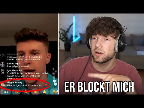 Tommy & Denise are shooting at me LIVE! 🧐 (he blocks me)