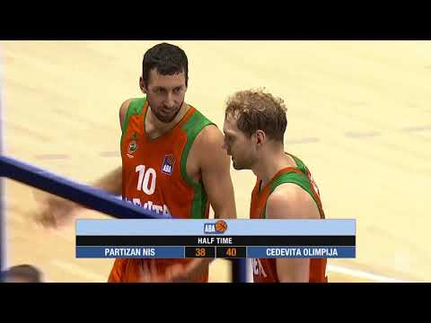 ABA Liga 2020/21 highlights, Round 4: Partizan NIS - Cedevita Olimpija (25.10.2020)