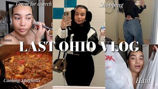 LAST DAYS IN OHIO VLOG | Cooking Spaghetti, Grwm for Church, Tj Maxx Shopping & More!