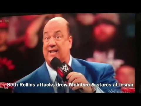 WWE raw March 18, 2019 Brock lesnar