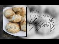 Easy Homemade Biscuit Recipe without Buttermilk