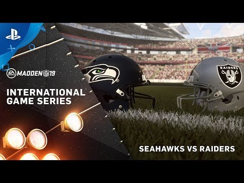 Madden NFL 19 – International Game Series Raiders vs Seahawks | PS4