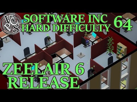 Zeelair 6 Release: Software Inc – Vanstra PC EP64 - Hard Mode Alpha 9 Gameplay
