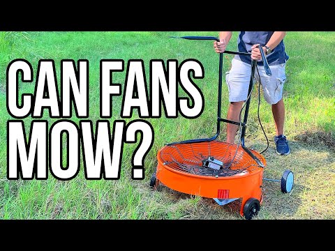 I Mowed My Yard With Fans