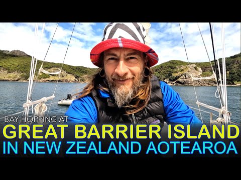 Exploring Great Barrier Island in New Zealand on a Vintage Sailboat