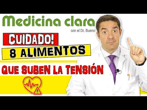 8 ALIMENTOS ⚠️ SUBEN y DISPARAN LA TENSIÓN ARTERIAL | Medicina Clara
