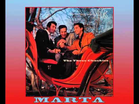 THE THREE CHUCKLES - Marta (1956) English/Italian Lyrics