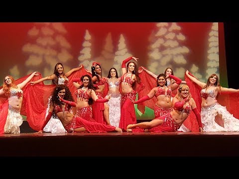 Christmas Belly dance رقصة اعياد الميلاد