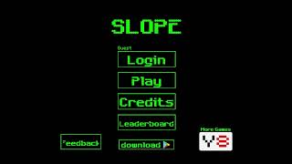 Slope Unblocked %100 Speedrun Attempt (World Record Any Percent)