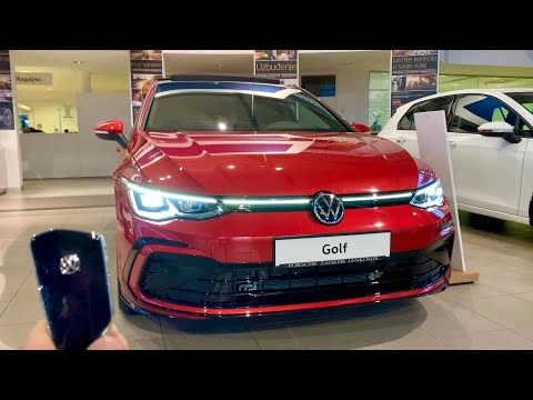 Neue VOLKSWAGEN Golf 8 R-Line 2021 - CRAZY LED PLUS Leuchten & Umgebungslichter