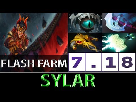 刘嘉俊 Sylar [Juggernaut] Flash Farm Game ► Dota 2 7.18