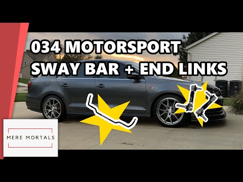 034 Motorsport Rear Sway Bar and End Links Install