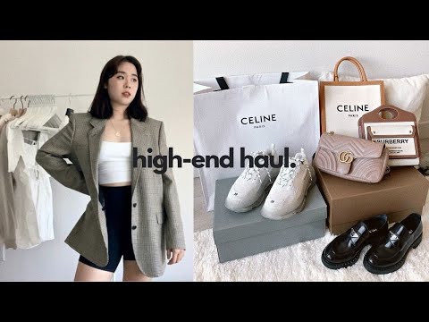 [PT] HIGHEND HAUL CÙNG MÌNH UNBOX $12,000 HIỆU! GUCCI, PRADA, BALENCIAGA, BURBERRY,...