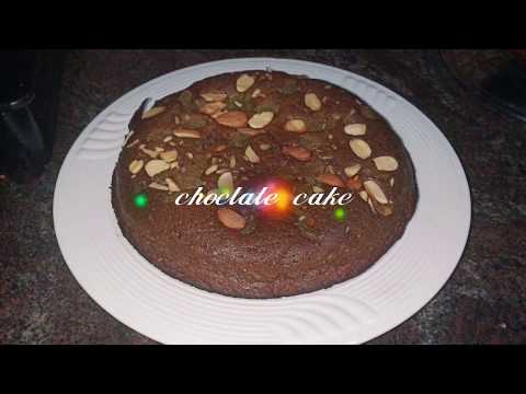 Choclate cake without oven cook with tabassum