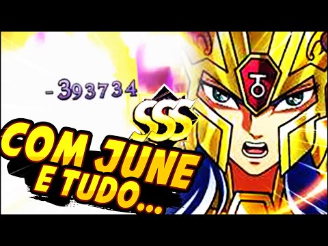 Esse é o Tal SAGA DIVINO? Fazendo os Caras DESAPARECER! | Saint Seiya Awakening