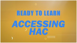 Accessing HAC - Dayton Public Schools