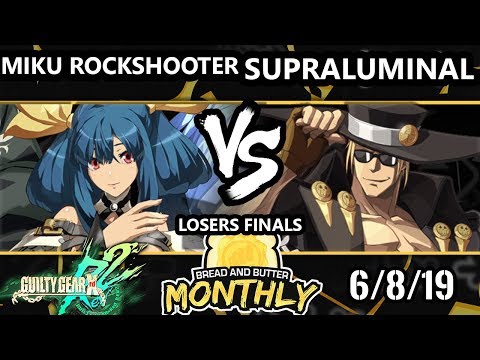 BnB 13 GGXRD2 - Supraluminal (Johnny) Vs. Miku RockShooter (Dizzy) - Guilty Gear XRD Rev 2 L. Finals