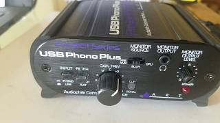 Video thumbnail for ART USB Phono Plus OVERVIEW and usage. by breakerbroke23