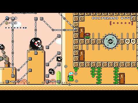 SMM2 Super Dingbat666 World: 3-5 Spider King's Sticky Palace