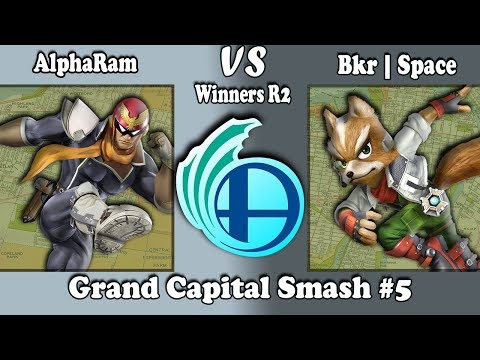Grand Capital Smash #5 AlphaRam (C.Falcon) vs Bkr | Space (Fox) Winners R2