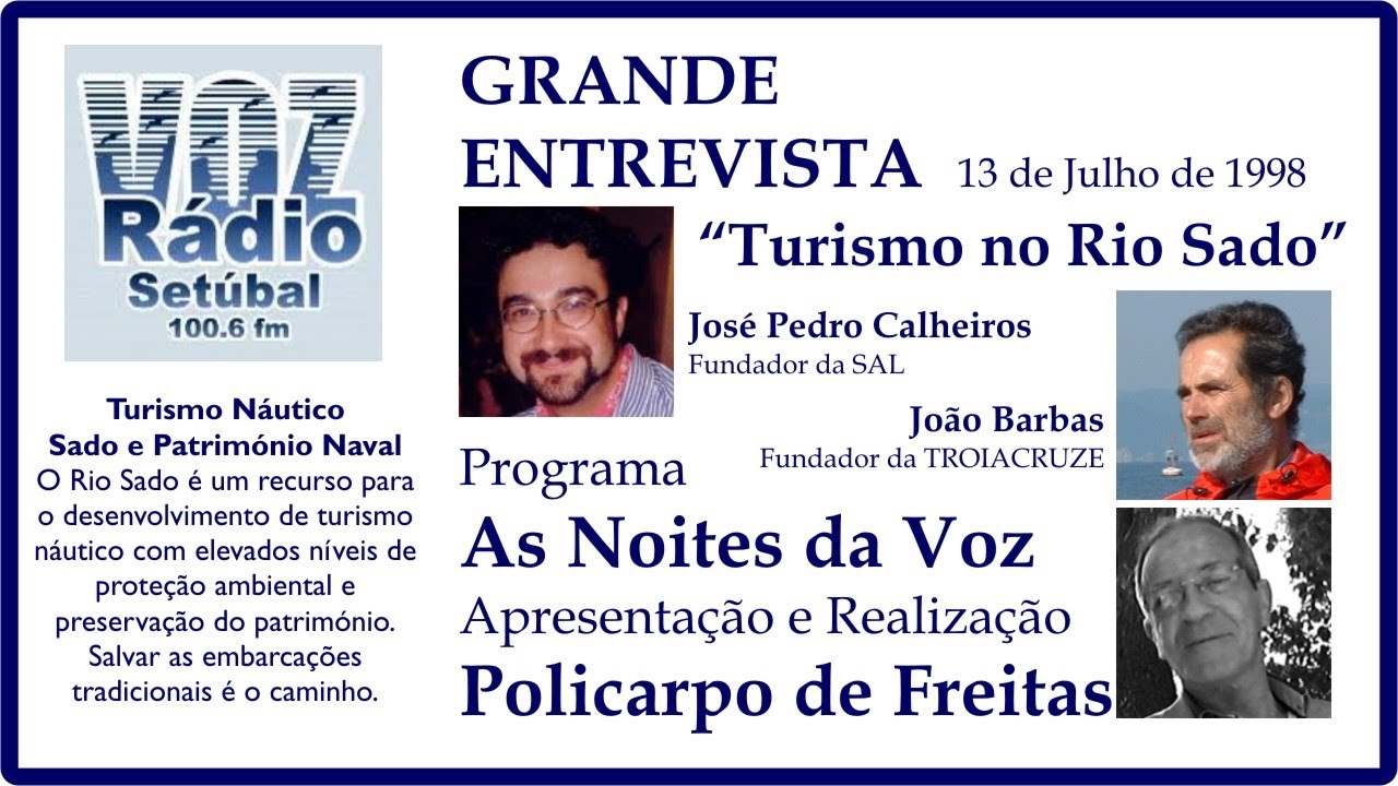 SAL na Radio Voz de Setúbal   13 de Julho de 1998