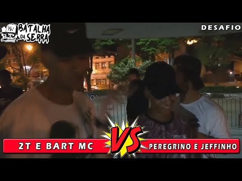 BART MC E MC 2T VS PEREGRINO E JEFFINHO - Desafio -  Batalha Da Serra - ZOAÇÃO TOTAL