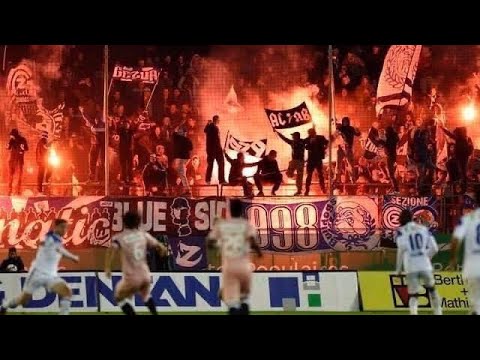 GRASSHOPPERS VS FC ZÜRICH / PROTEST AGAINST LETZIGRUND STADION