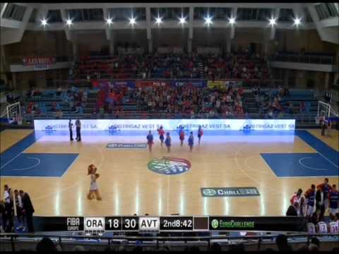 FIBA EuroChallenge CSM Oradea v Avtodor Saratov 1st Half  (Nov. 11 2014)