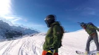 preview picture of video 'Snowboarding Jungfrau Region'