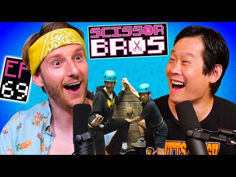 Rock Climb & The Swirly Punishment! | Scissor Bros w/ Steebee Weebee & Jeremiah Watkins | Ep 69