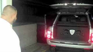DJ Khaled Picks Up His 2011 Range Rover (w| JL Audio System)