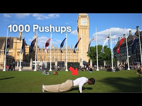 Doing 1,000 Pushups Around Europe for 24 Hours