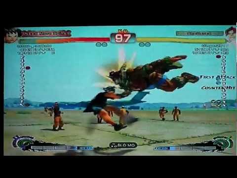 SSF4 AE - tetsu-_-makoto (Makoto) vs Ginger2517 (T Hawk)