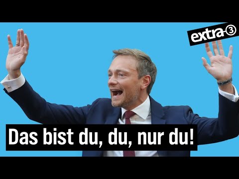 Song für Christian Lindner: Wenn du (unter)gehst | extra 3 | NDR