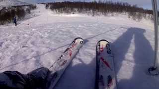 preview picture of video 'Hovden skiing 2014'