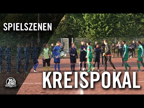 SC 1920 Oberhausen - DJK Arminia Klosterhardt (Halbfinale, Kreispokal Oberhausen) - Spielszenen