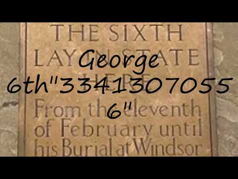 How to pronounce George 6th"33413070556" in English?