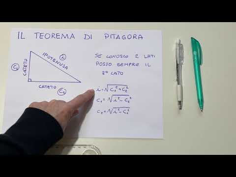 Formule del Teorema di Pitagora