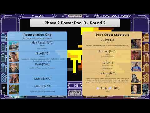 Brooklyn Coronation 2025: Power Pool 3 | Cab 1