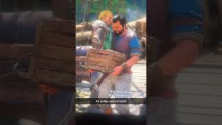 Only a pirate would understand (all smiles and no teeth)#assassinscreed #gamingvideos #cinematic