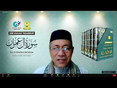 LIVE NOW Dato' Dr Abdul Basit