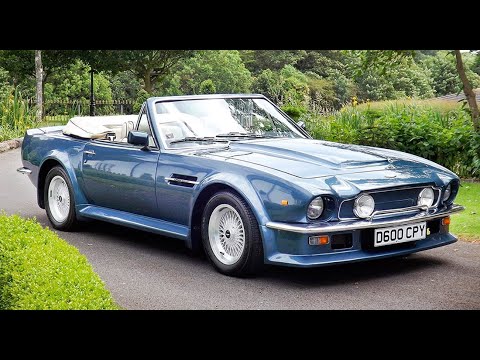 Car Of Life - Rare 1987 Aston Martin Vantage Volante X-Pack Goes For $370k