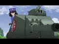 Girls Und Panzer Chanson De L Oignon BC Freedom Defeat Scene French 1940