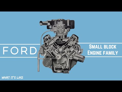 Ford small block engine family 221, 260, 289, 302, 351W, 255 not the race engines