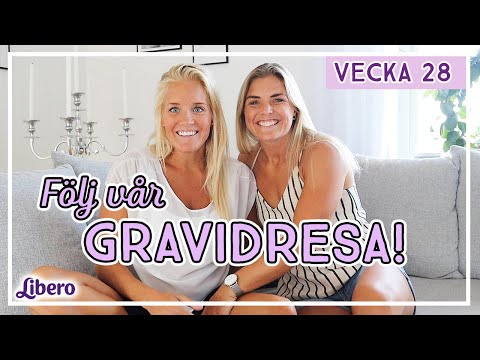 Nya blivande mammor på kanalen! - Louise & Lina vecka 28