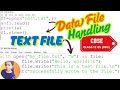 File Handling In Python Tamil Text Files One Shot Class 12 Computer Science