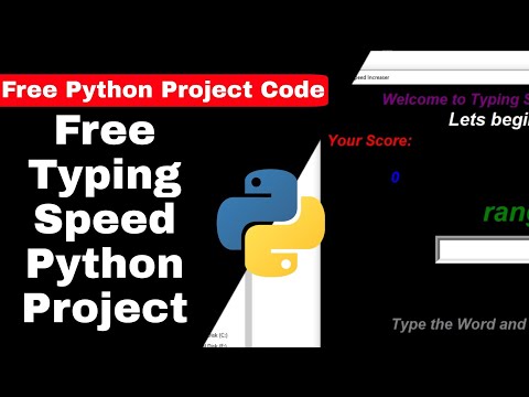 Free Typing Speed Calculator Python Project With Source Code Python Tutorial Ravieditz