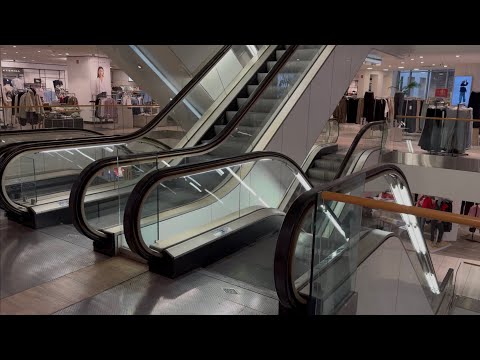 12x Escalator ride at Sinn in Bonn (8x 1985 O&K RTK & 4x early 90s Otis 506)