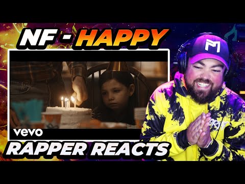 RAPPER REACTS to NF - HAPPY